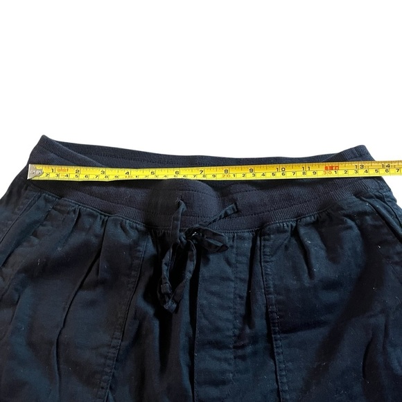 GAP black cotton jogger pants | size small | pull-on drawstring waist | cotton - Picture 8 of 11